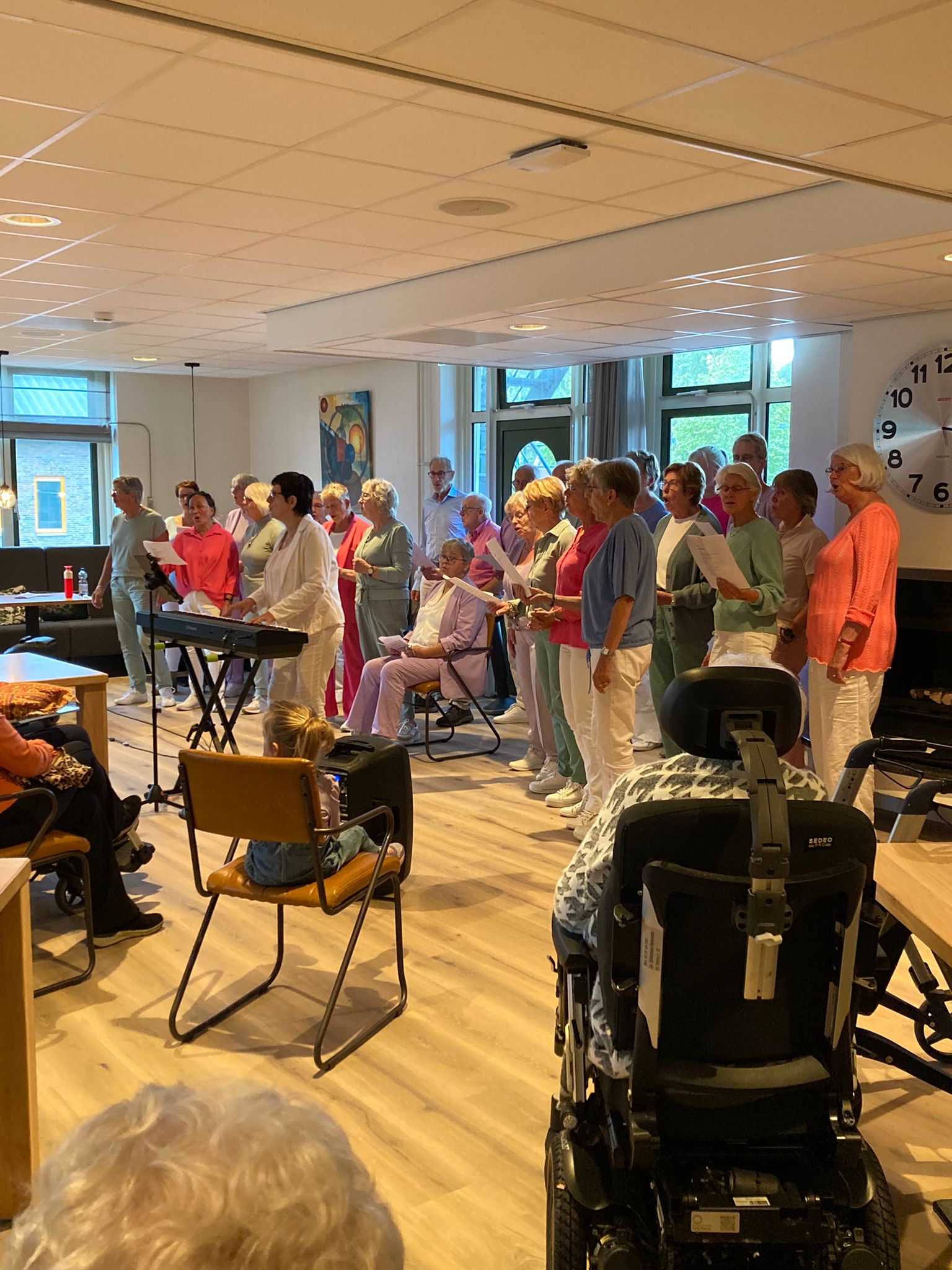 Meezingen in Stellinghaven